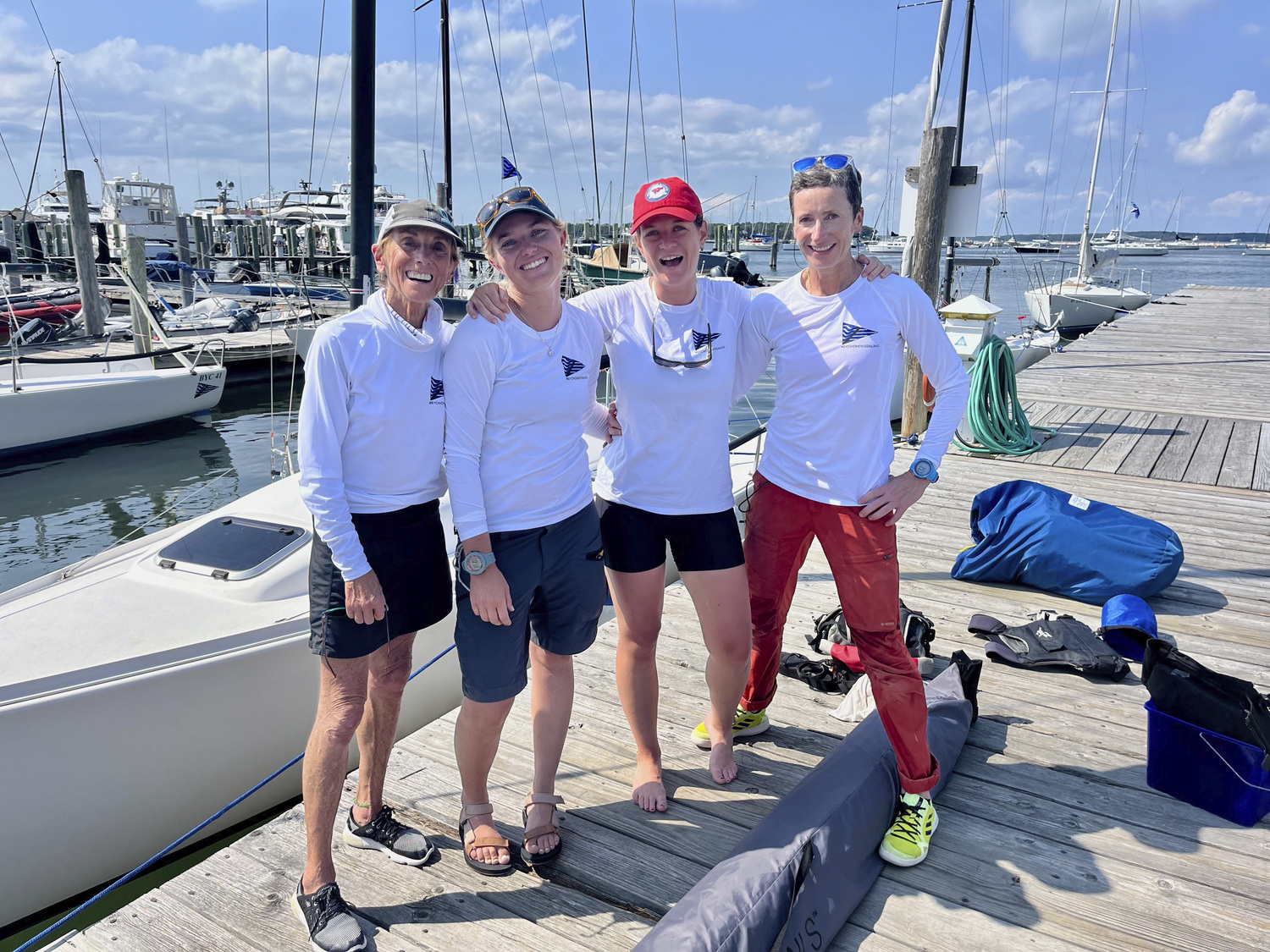 Joan Butler, Caitlin Cummings, Maxine DeHavenon, and Sinéad Fitzgibbon