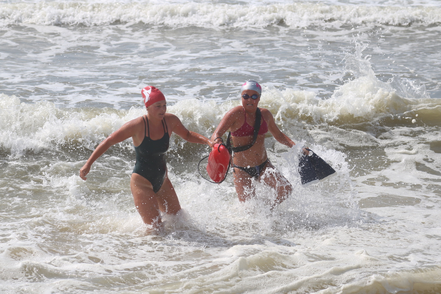 East Hampton Town hosted its 33rd annual Junior Lifeguard Tournament at Atlantic Avenue Beach in Amagansett on both Saturday and Sunday.    CINTIA PARSONS