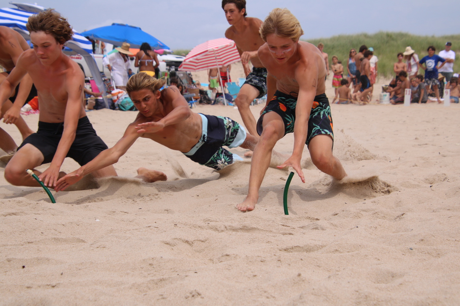 East Hampton Town hosted its 33rd annual Junior Lifeguard Tournament at Atlantic Avenue Beach in Amagansett on both Saturday and Sunday.    CINTIA PARSONS