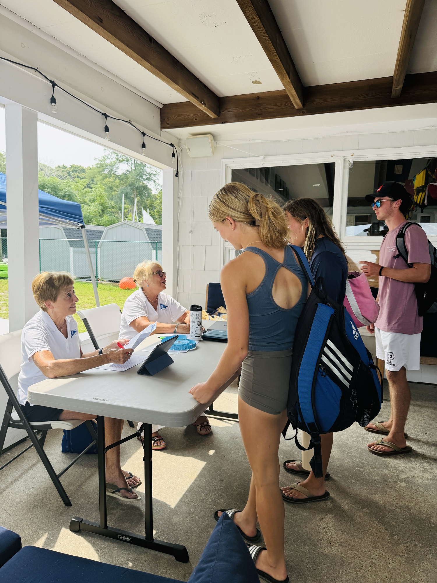 Southold Yacht Club hosted this year's PGJSA Championships on Thursday, August 15.   COURTESY SOUTHOLD YACHT CLUB