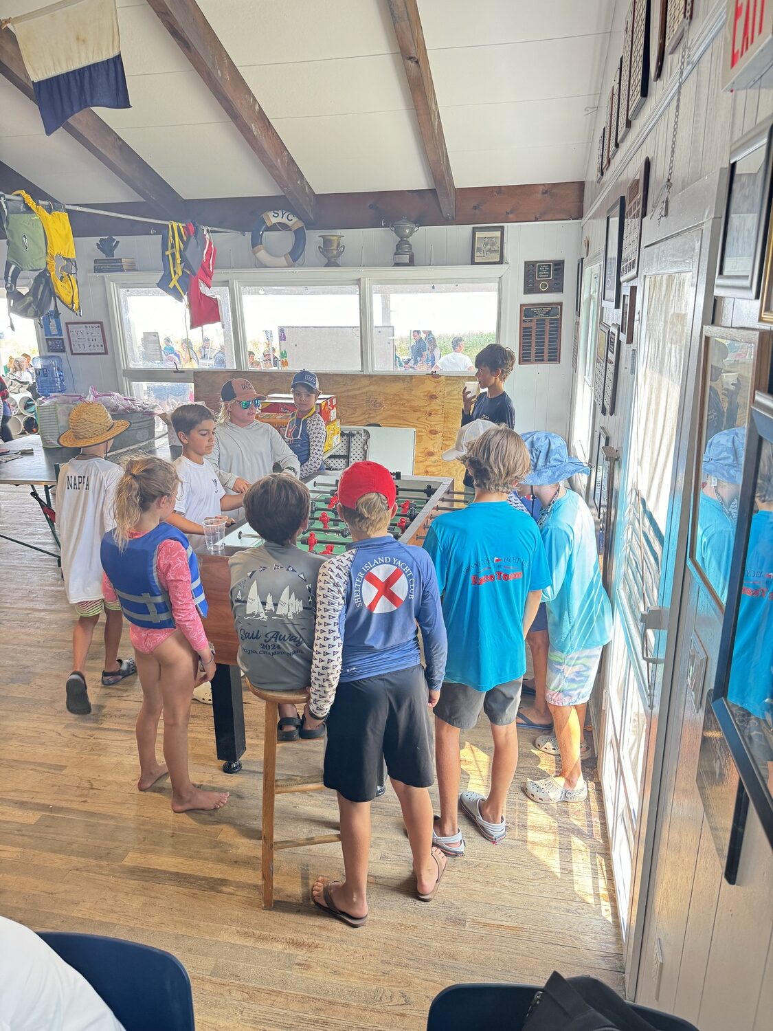 Southold Yacht Club hosted this year's PGJSA Championships on Thursday, August 15.   COURTESY SOUTHOLD YACHT CLUB