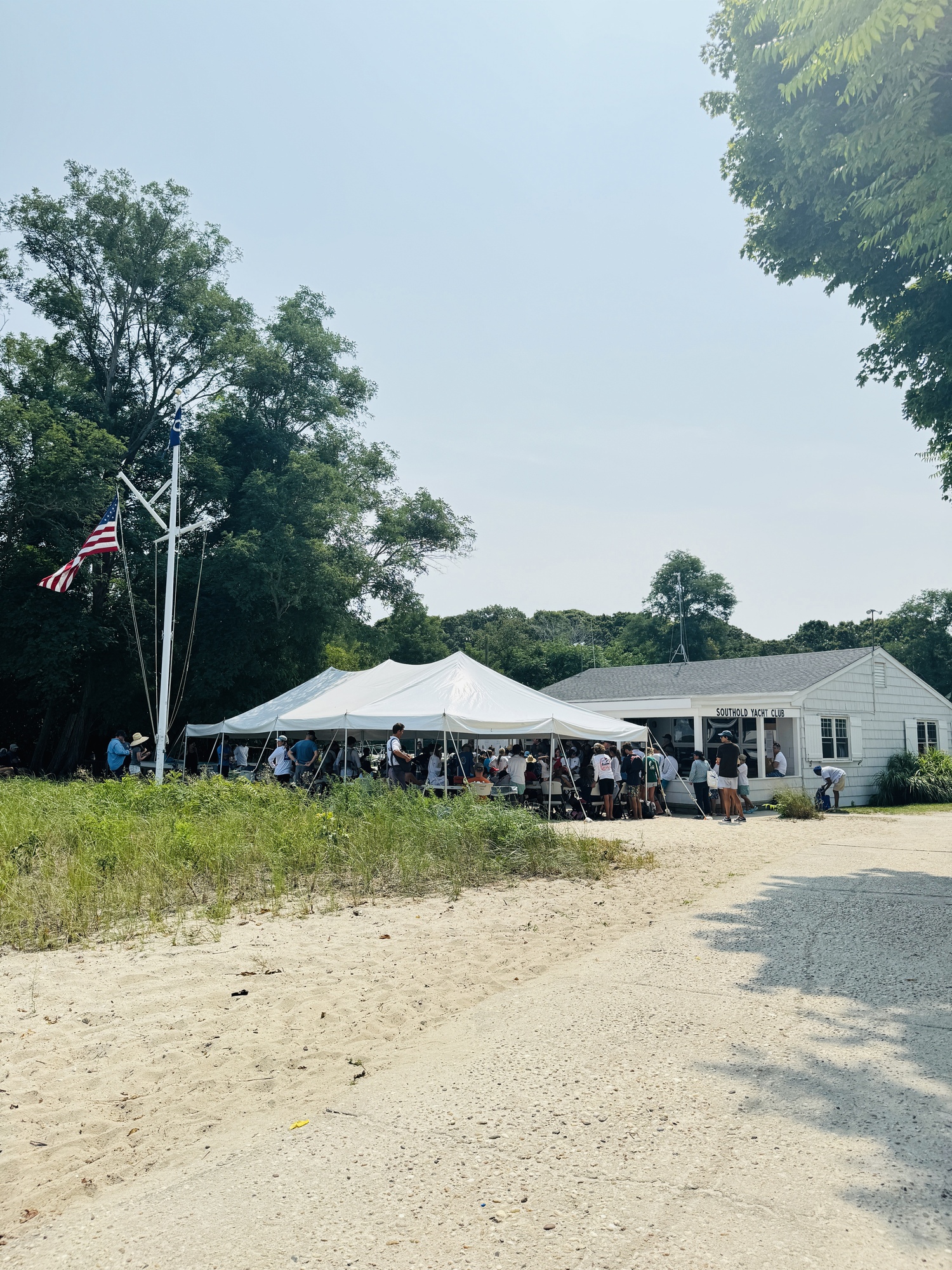 Southold Yacht Club hosted this year's PGJSA Championships on Thursday, August 15.   COURTESY SOUTHOLD YACHT CLUB