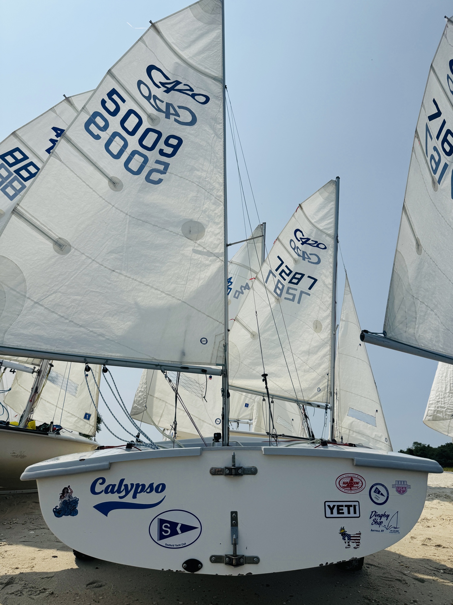 Southold Yacht Club hosted this year's PGJSA Championships on Thursday, August 15.   COURTESY SOUTHOLD YACHT CLUB