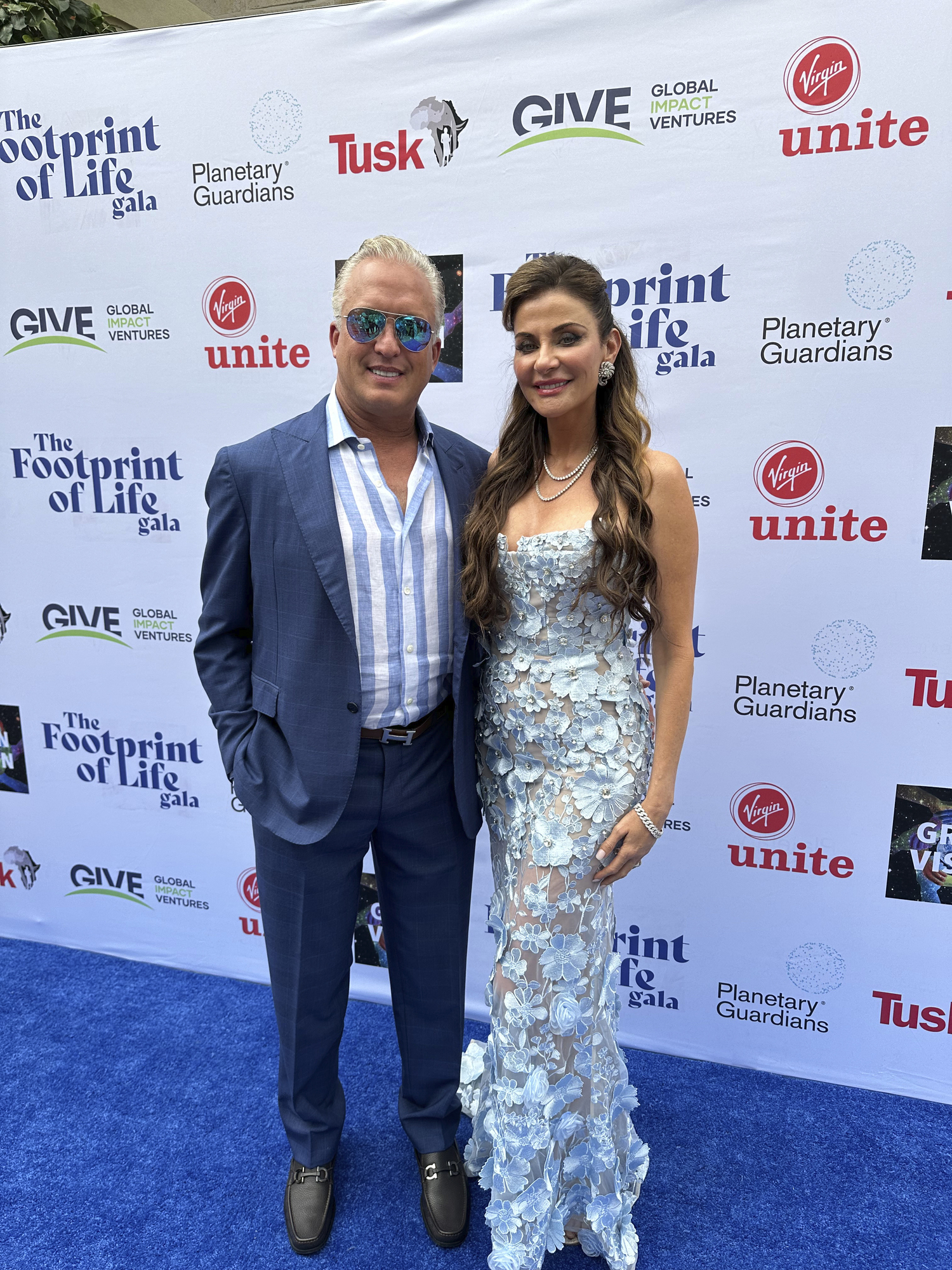 Gary and Amy Green at the Footprint of Life Gala.   GREGORY D'ELIA