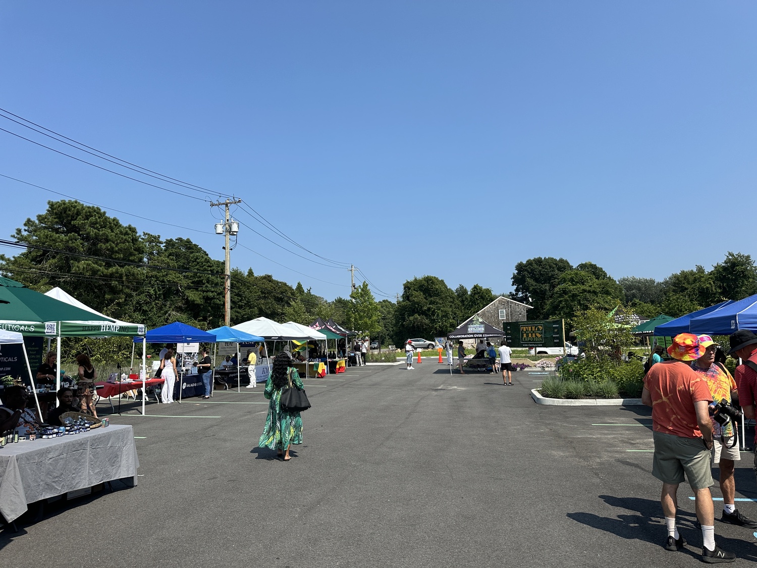 The 7th Annual Hampton Cannabis Expo held at Little Beach Harvest at the Shinnecock Reservation. DAN STARK