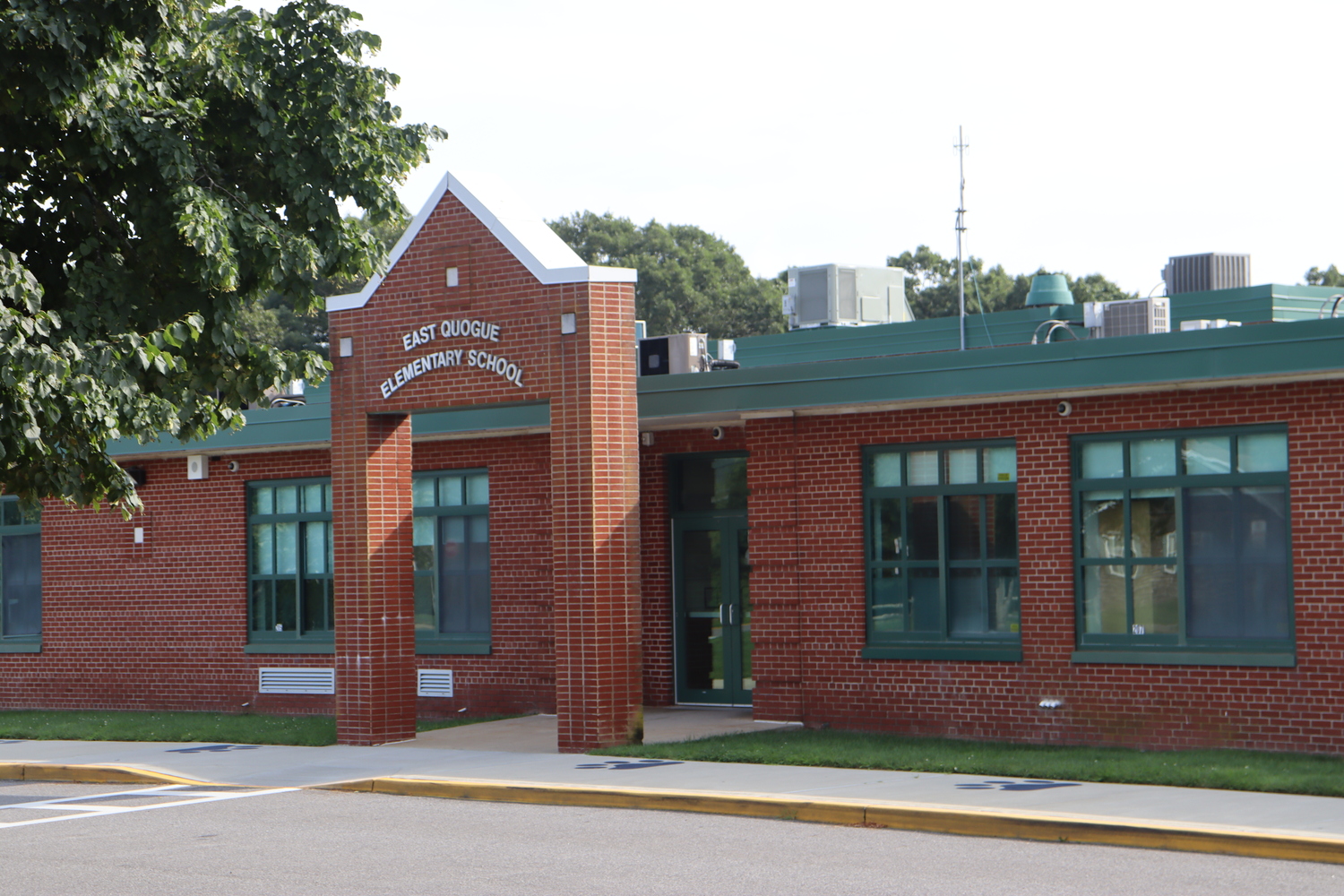 East Quogue School, which includes students in grades K through 6, will arm several of its security officers starting this school year. CAILIN RILEY