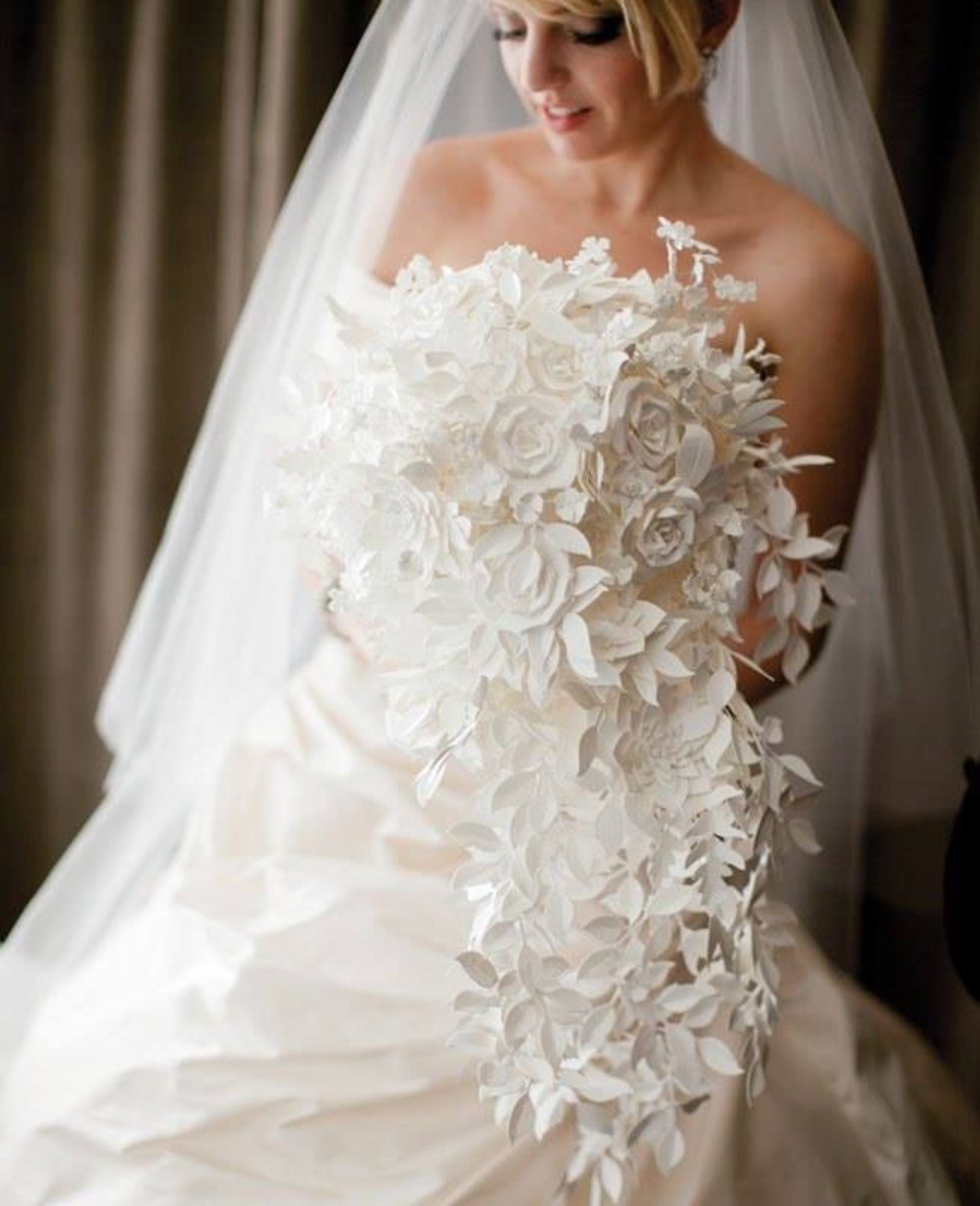 A wedding bouquet made by Tana Leigh Gerber. IMAGE SINGULIERE