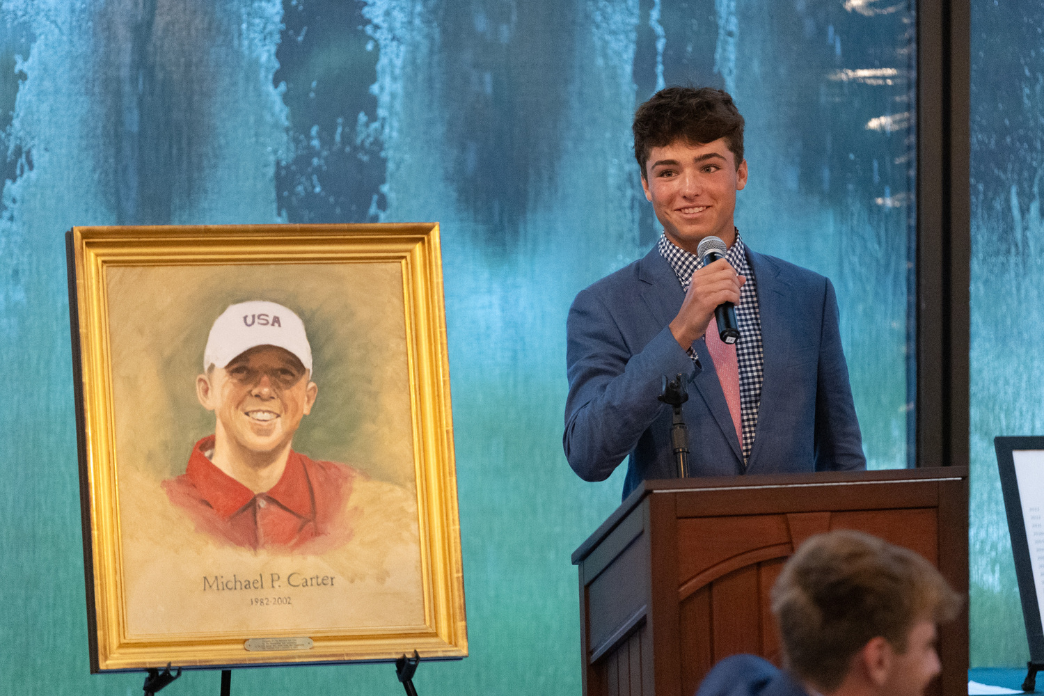 Owen Jessop shared the Carter Cup, named after Michael Carter.   METROPOLITAN GOLF ASSOCIATION