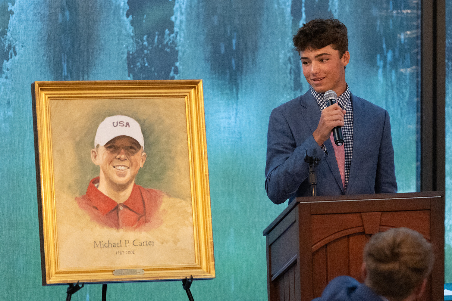 Owen Jessop shared the Carter Cup, named after Michael Carter.   METROPOLITAN GOLF ASSOCIATION