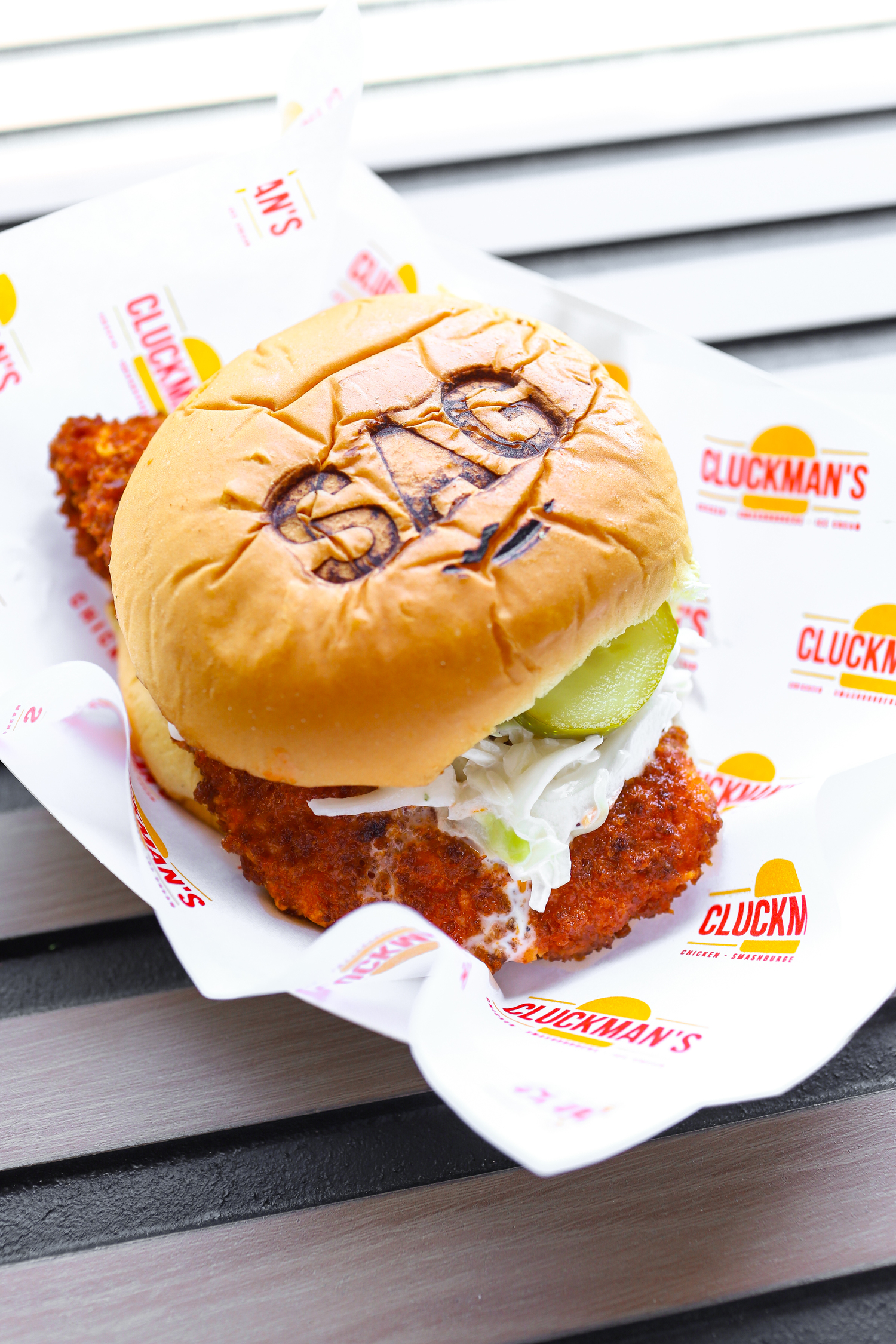 The Nashville Hot Chicken Sandwich at Cluckman's. Courtesy photo