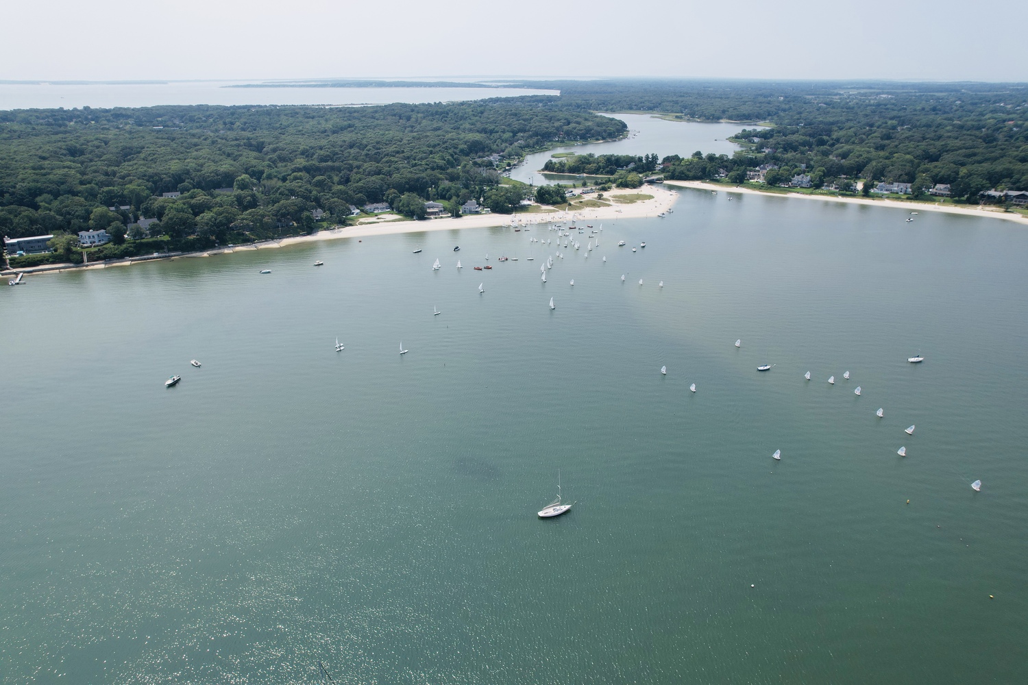 Southold Yacht Club hosted this year's PGJSA Championships on Thursday, August 15.   COURTESY SOUTHOLD YACHT CLUB