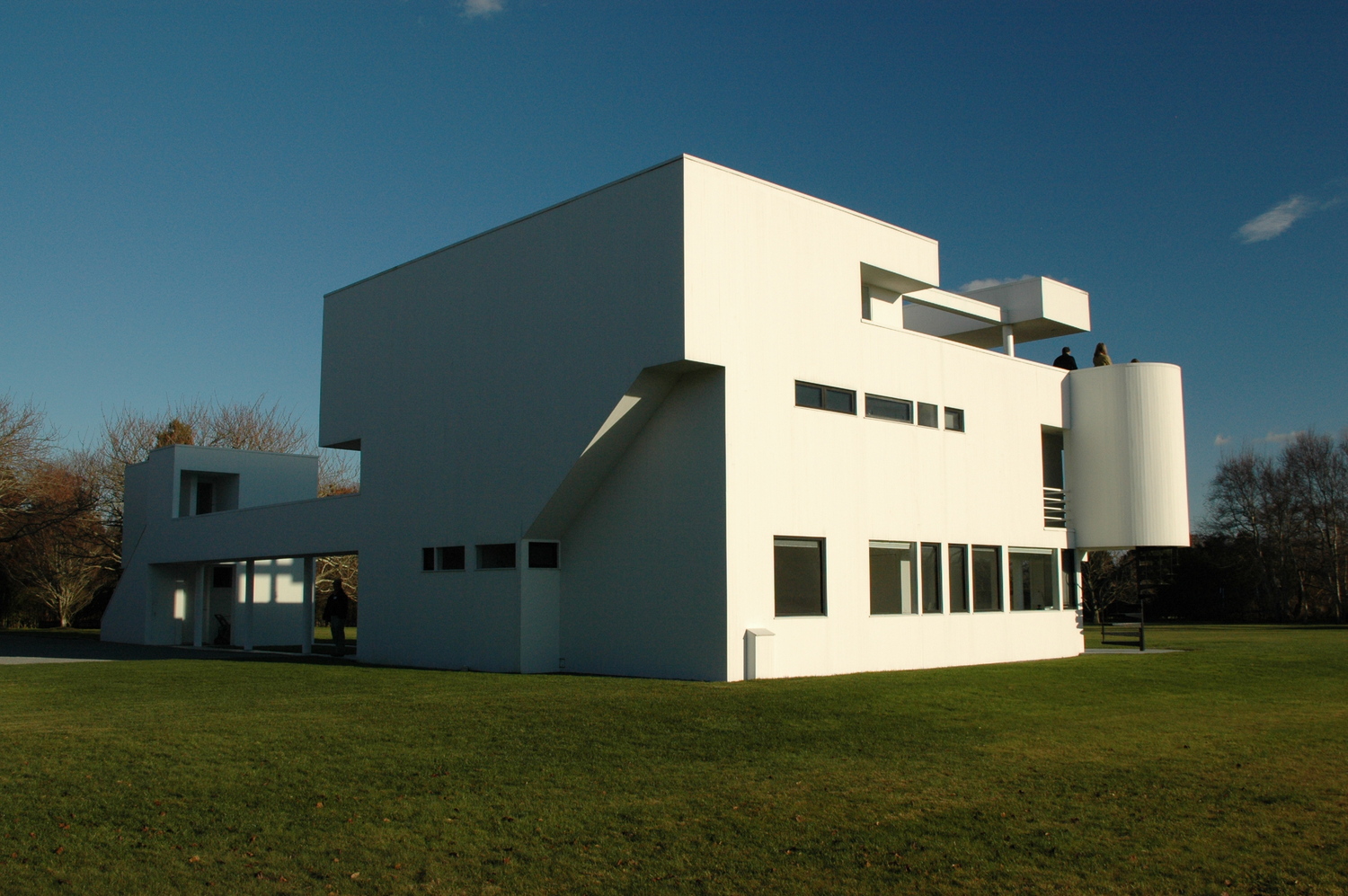 The Saltzman House by Richard Meier, completed in 1969. ANNE SURCHIN