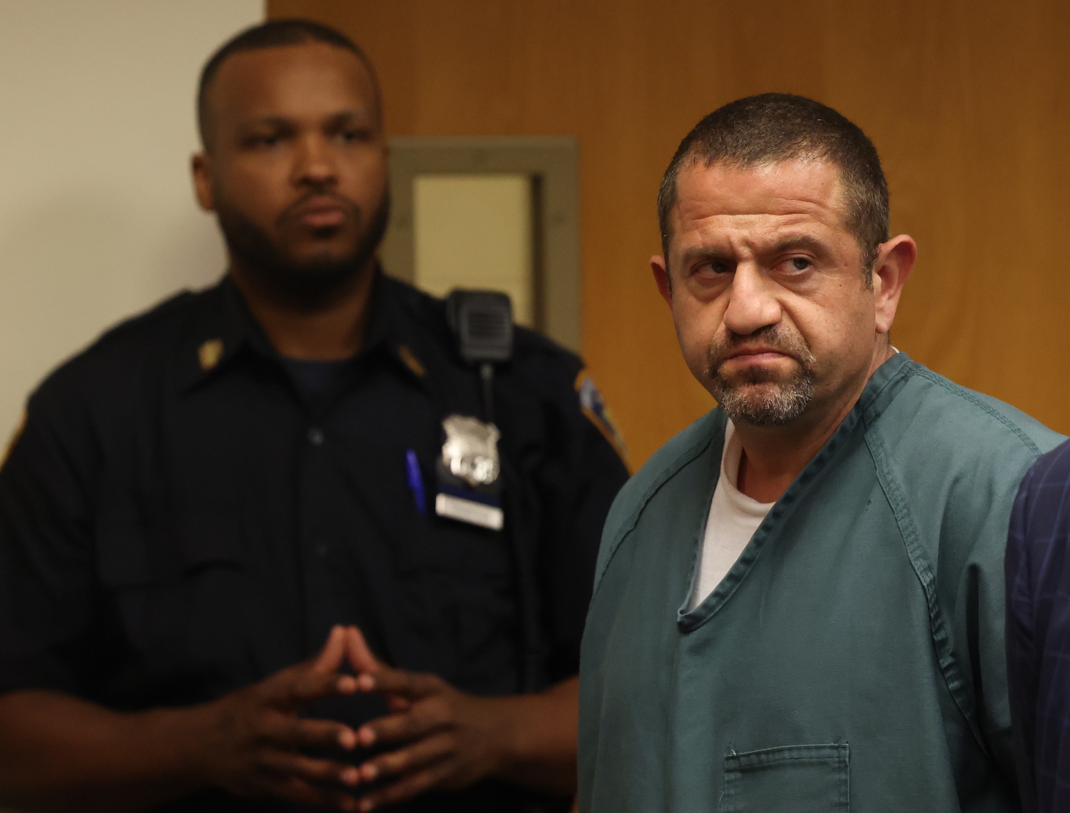 Bail was set today at $2 million for Michael Khodorkovskiy, who prosecutors say was part of a two-man cocaine delivery service that operated from Montauk to East Hampton Village and netted over $1 million over the past year.
  JAMES CARBONE/POOL PHOTO