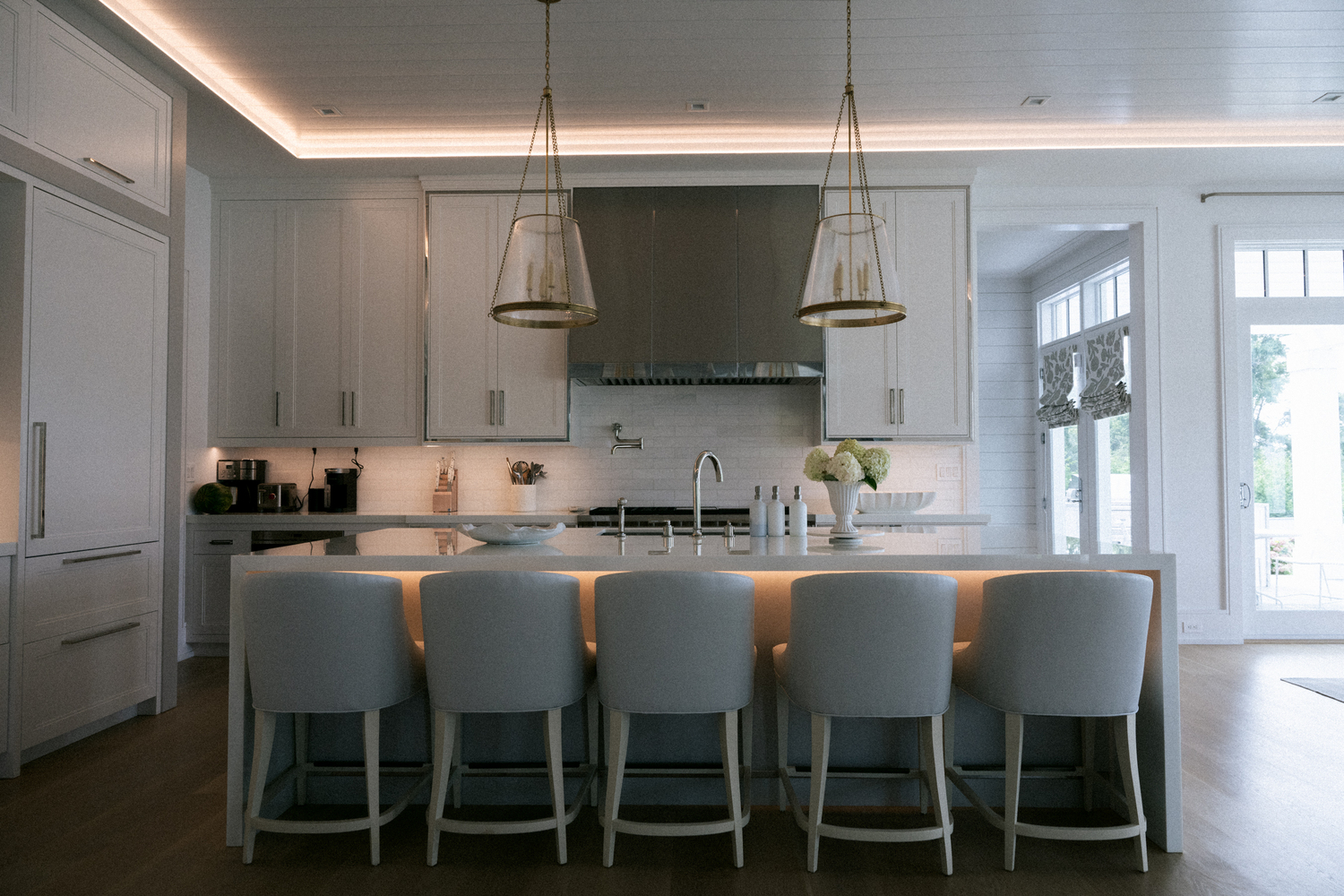 The kitchen is an inviting, utilized space.  MACRAE MARRAN