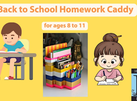 Back to School Homework Caddy