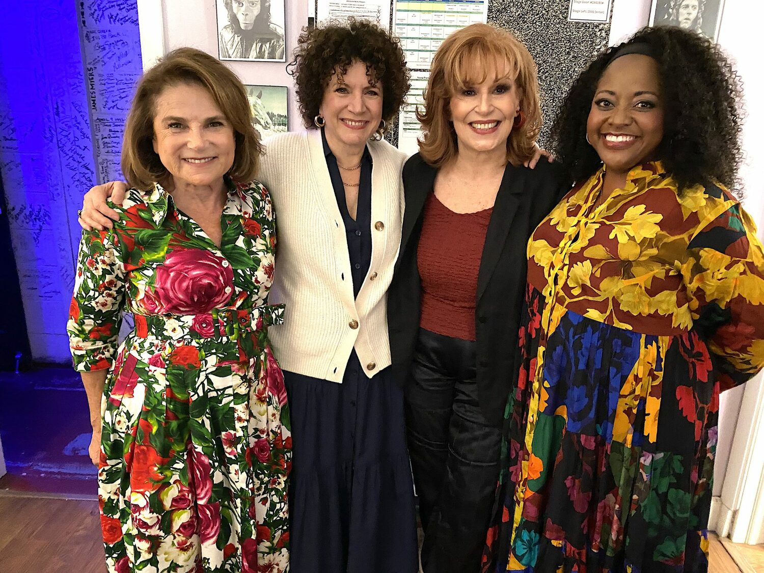 The cast included, from left, Tovah Feldshuh, Susie Essman, Joy Behar and Sherri Shepherd. BARRY GORDIN