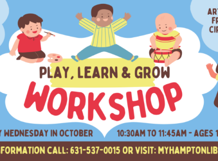 Play, Learn & Grow Workshop