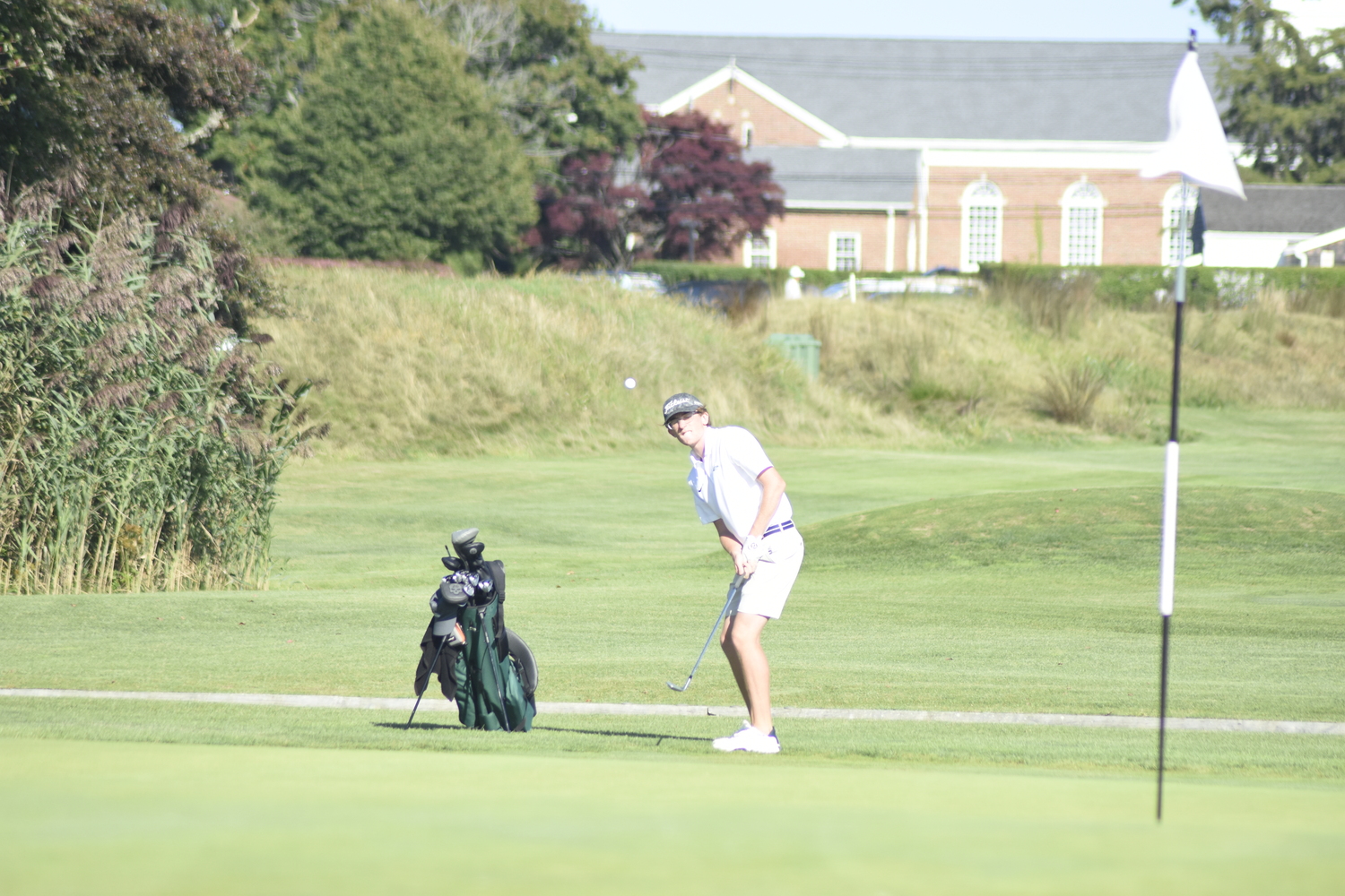 Westhampton Beach senior Nick Borruso.   DREW BUDD