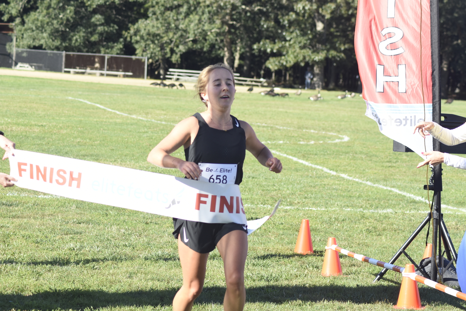 Alyssa Bahel was the female champion of this year's race.   DREW BUDD