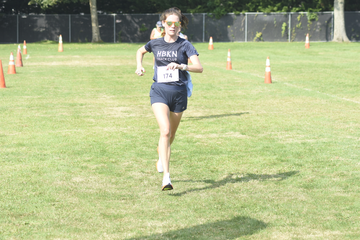 Hanna Martel was the female champion of the 10K and placed third overall.  DREW BUDD