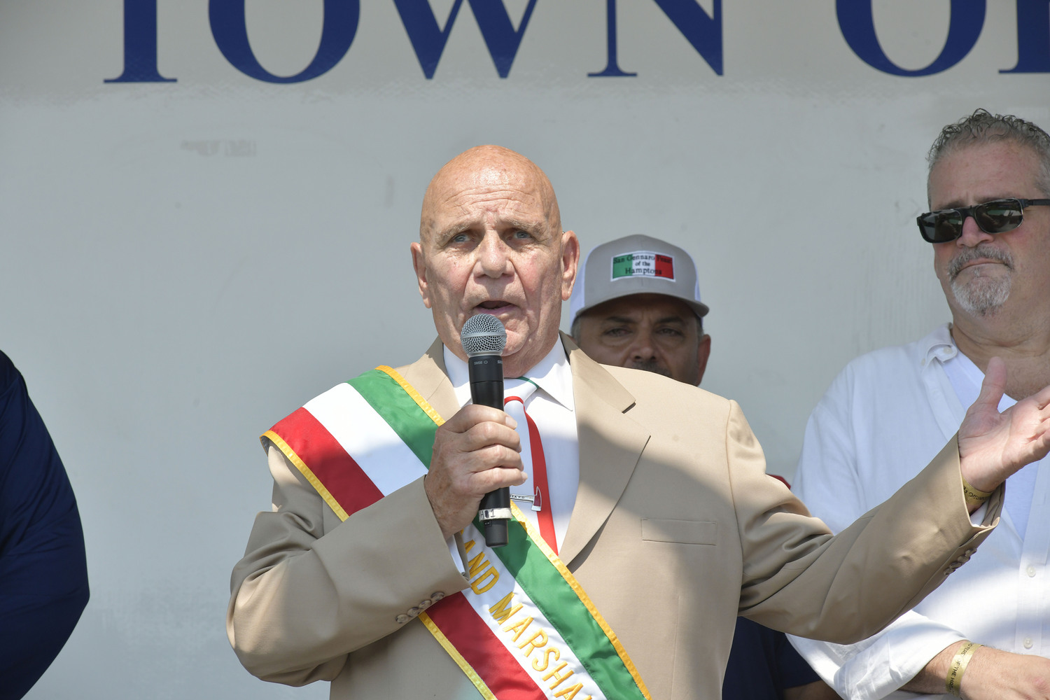 San Gennaro Feast of the Hamptons 2024 Grand Marshal Charles Anthony Leo.