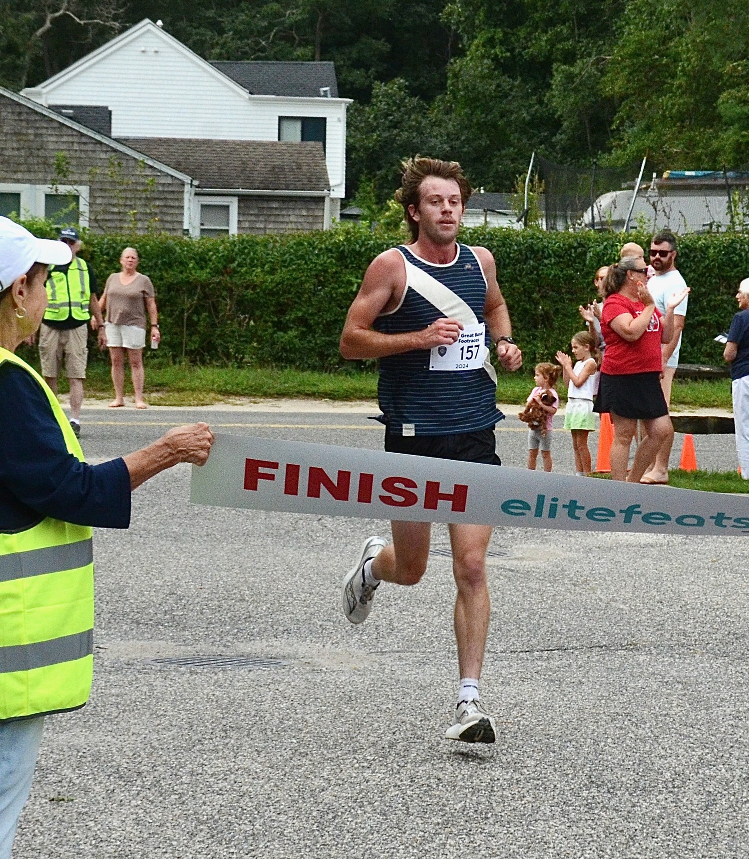 Overall 10K champion Erik Engstrom   KYRIL BROMLEY