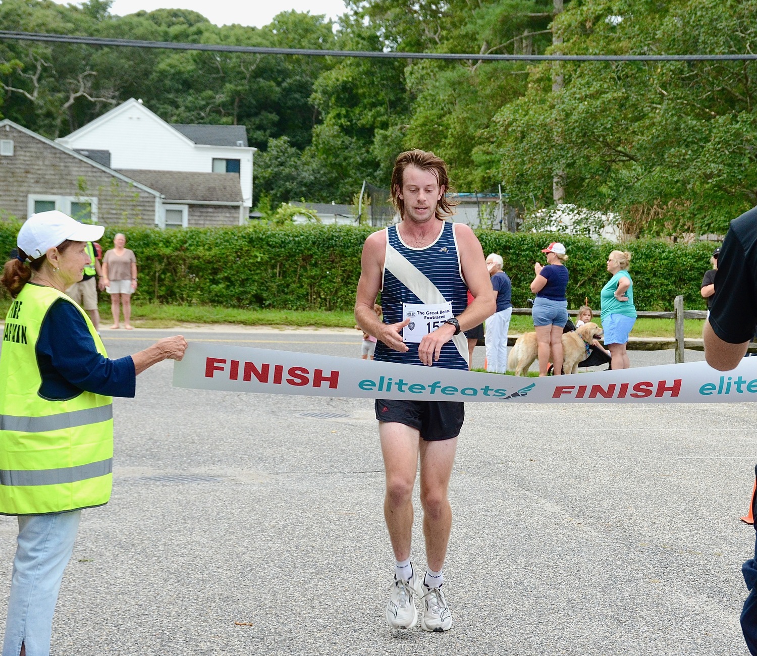 Overall 10K champion Erik Engstrom   KYRIL BROMLEY