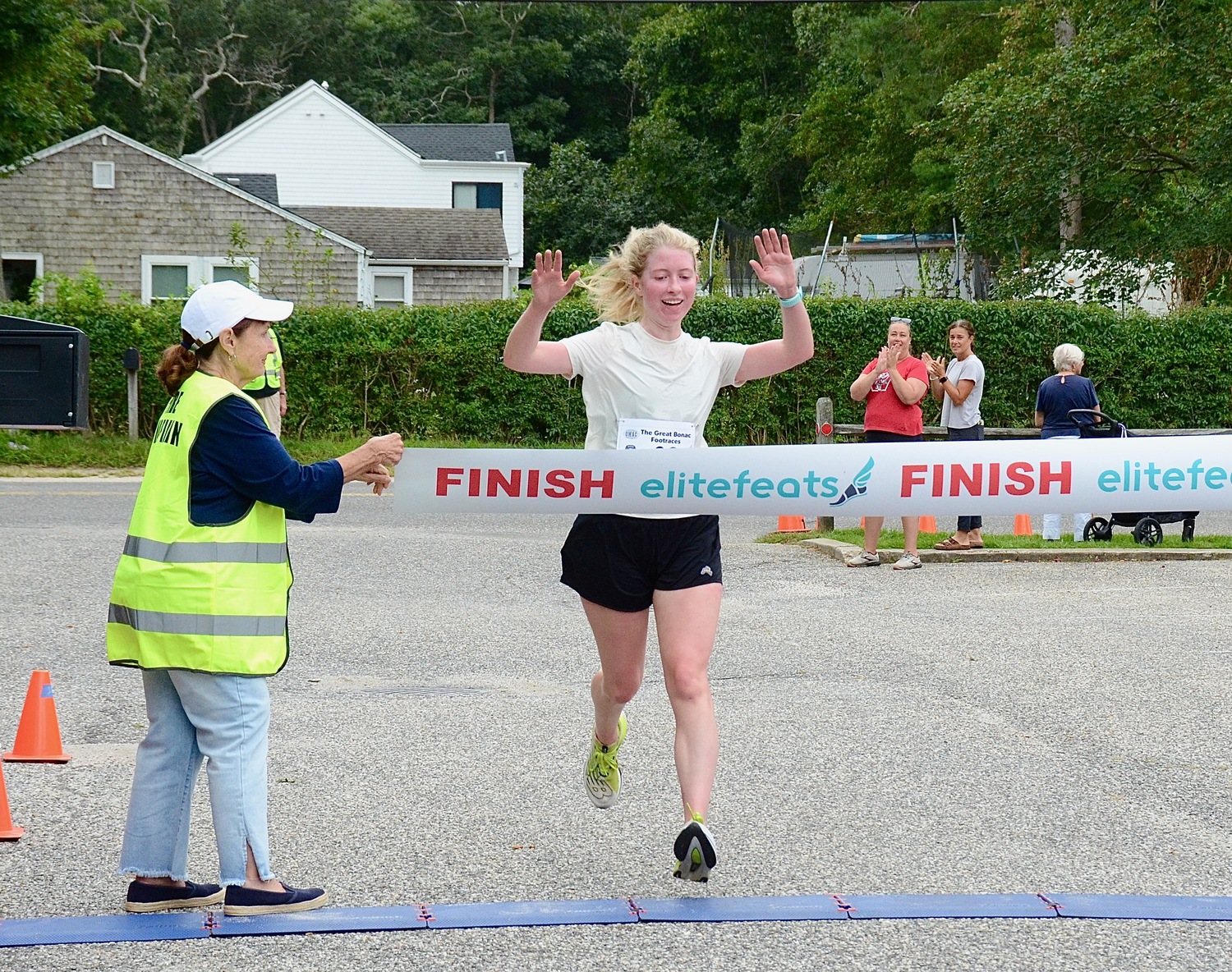 Women's 10K champion Avery Lambert.  KYRIL BROMLEY