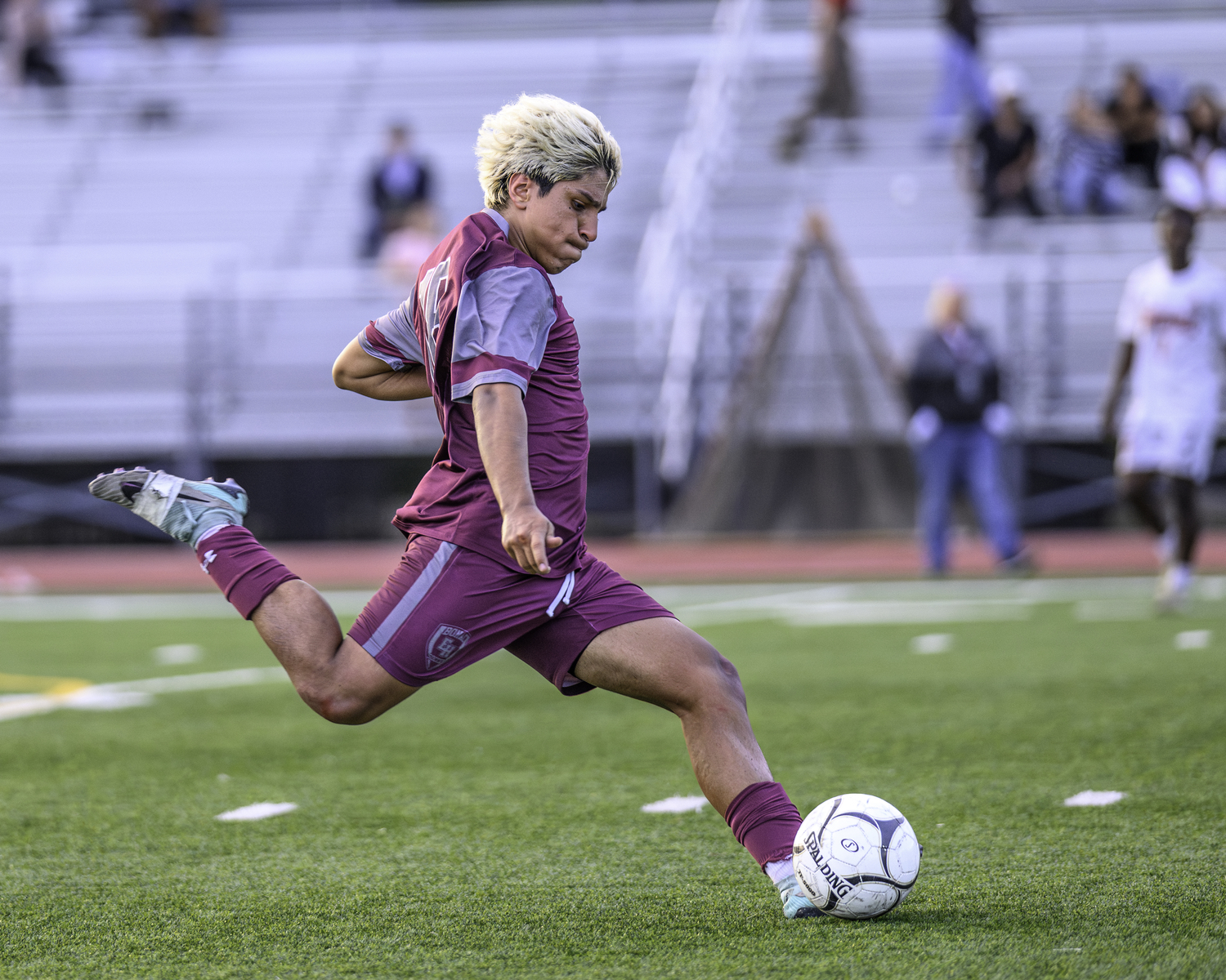 East Hampton senior Juan Salcedo.   MARIANNE BARNETT