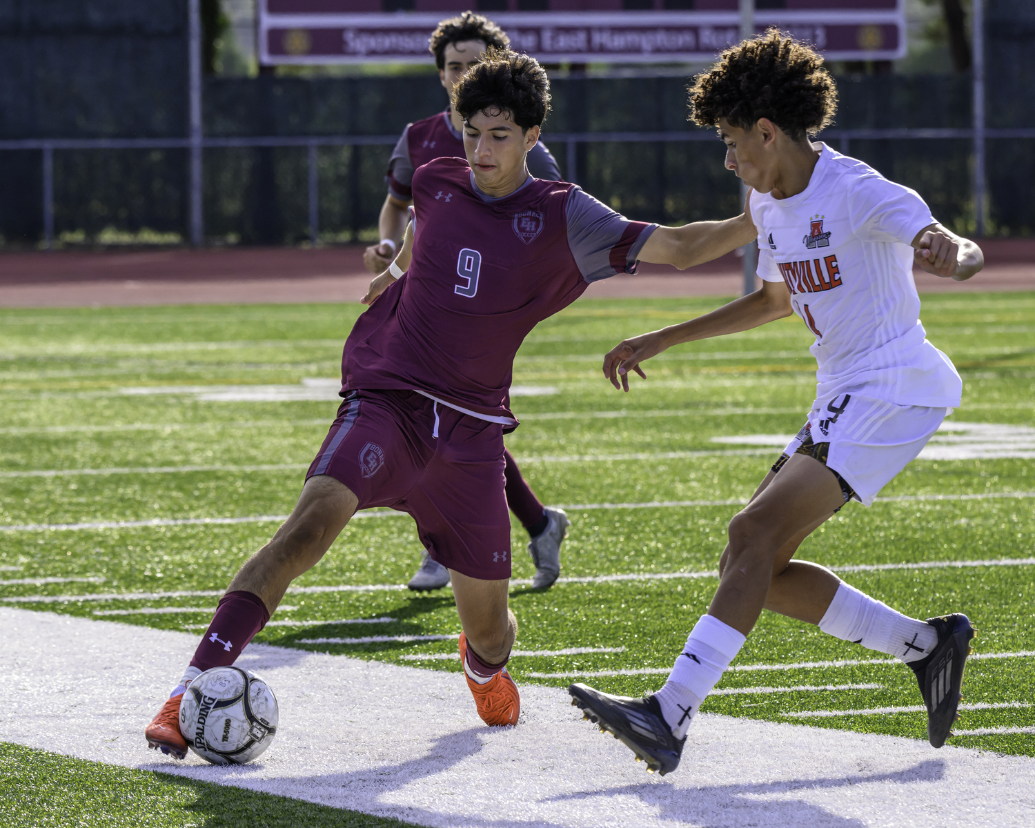 East Hampton senior Nolan Serrano.   MARIANNE BARNETT