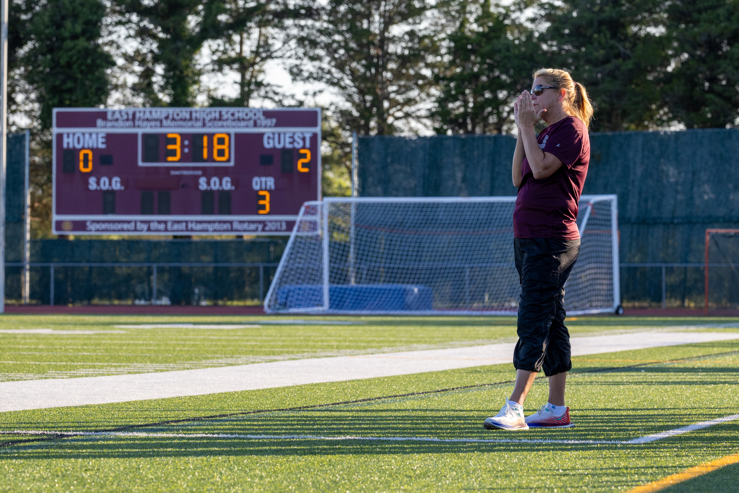 Head coach Danielle Schuster. RON ESPOSITO