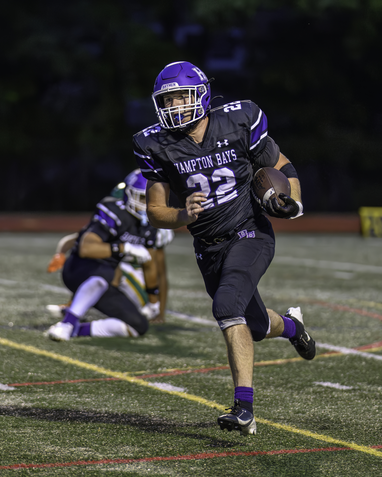 Hampton Bays senior Nate Donahue.   MARIANNE BARNETT