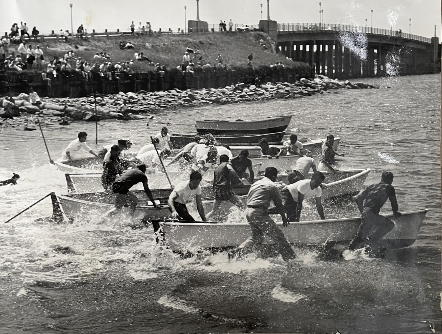 The whaleboats used at HarborFest have been used in the races since they began, in 1963.