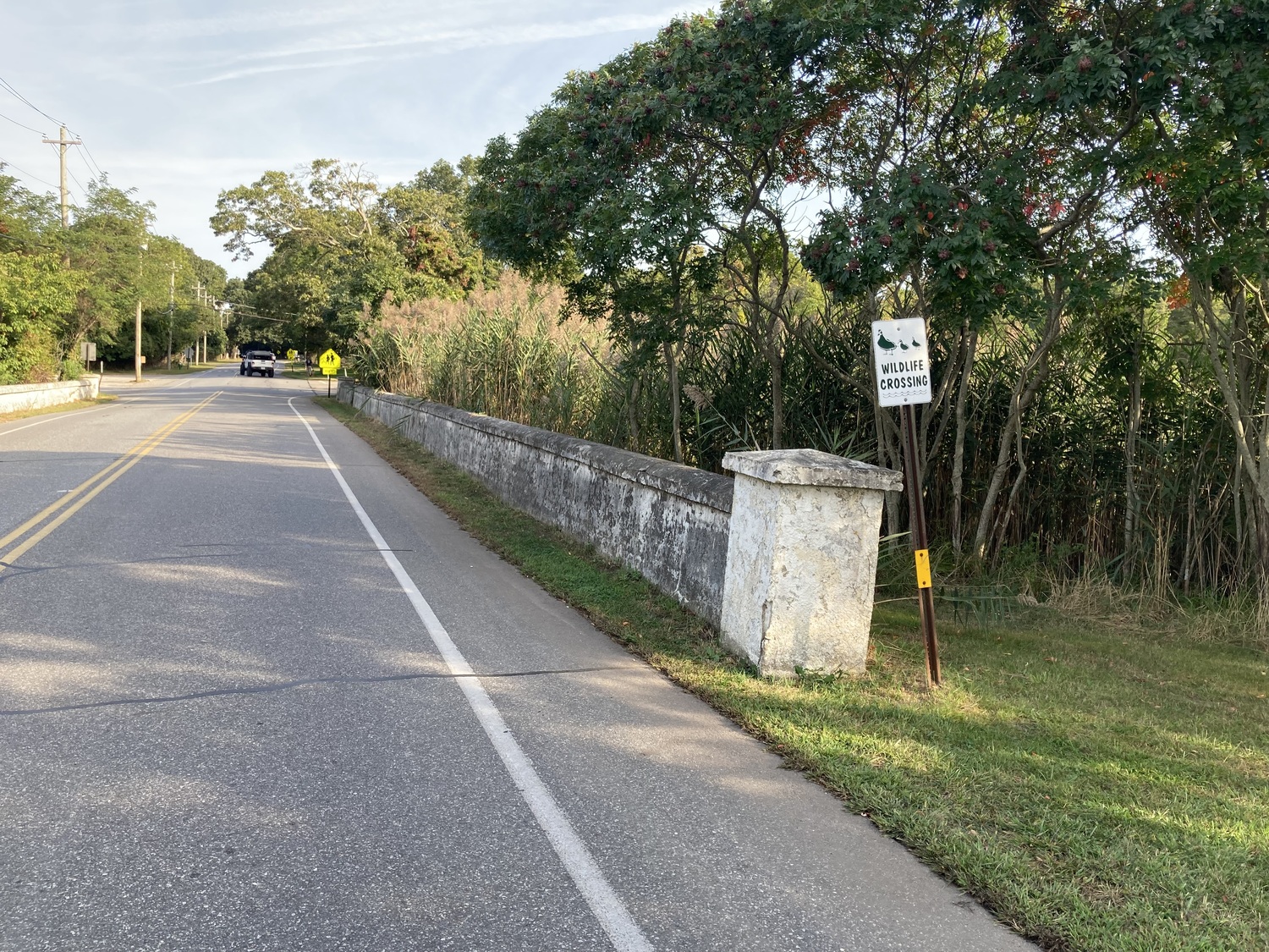 The bridge on Old Stone Highway in Springs is in need of repair, and the culvert underneath it must be replaced. KYRIL BROMLEY