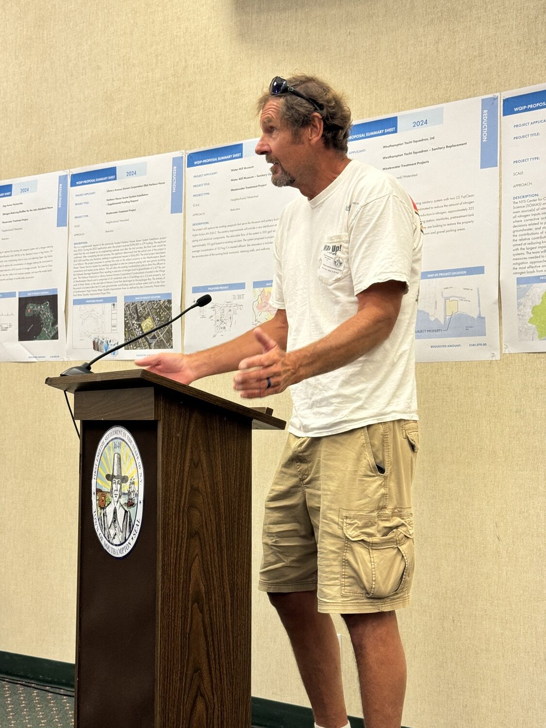 Fran Adamczeski asked the Trustees if new areas of ocean beach could be opened to 4x4 vehicles when plover nests force the closure of the Picnic Area, as the beach at the far western end of Meadow Lane in Southampton Village, where 4x4 vehicles are allowed to drive on the beach in the summer, is known. MICHAEL WRIGHT