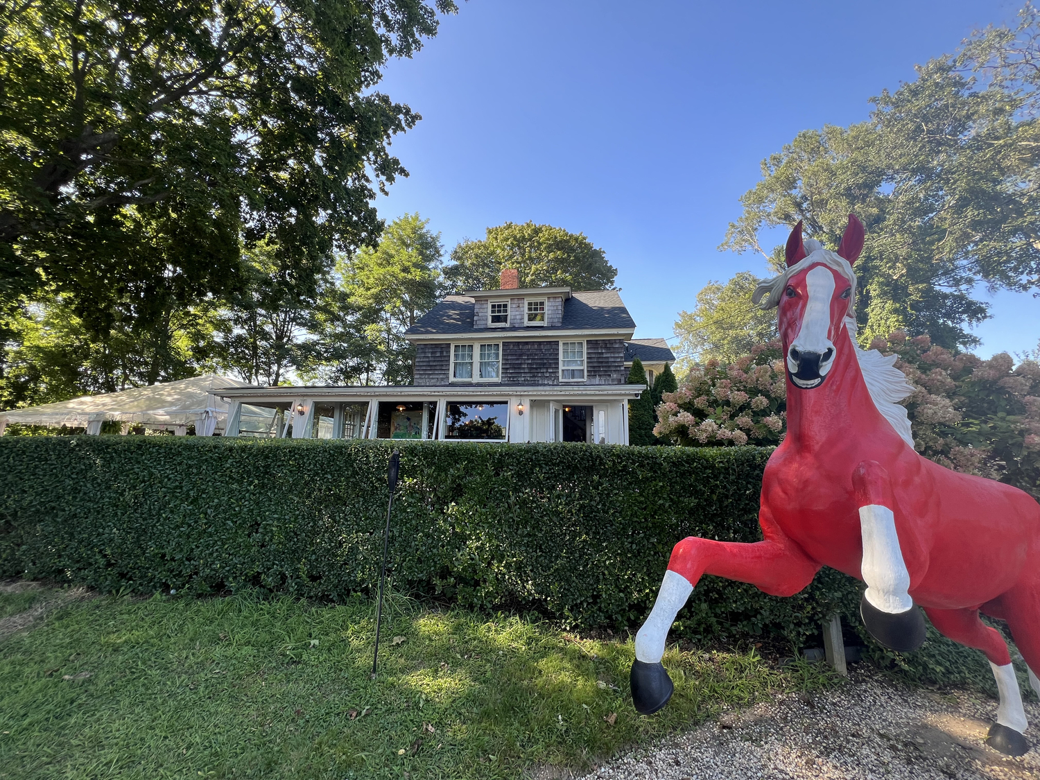 The Old Stove Pub in Sagaponack.  DANA SHAW