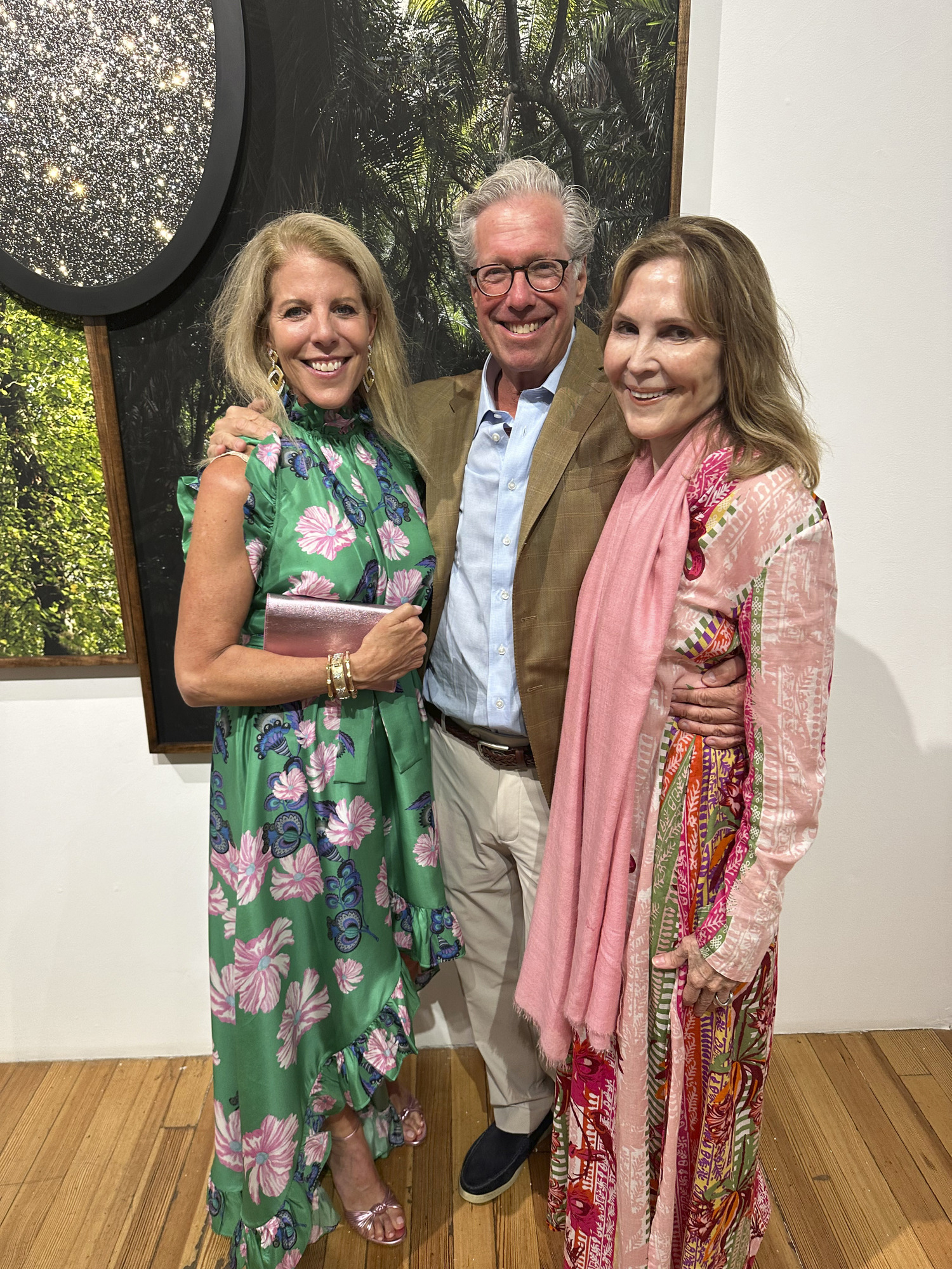 Amanda Taylor, Dane Neller and Teresa Melhado at the Summerfest Gala.  GREGORY D'ELIA