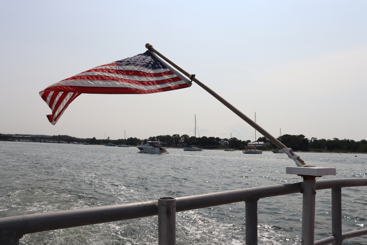 The 1.5-hour nature cruise on the American Beauty is a great way to enjoy some time on the water and learn a bit about the history of Sag Harbor. CAILIN RILEY