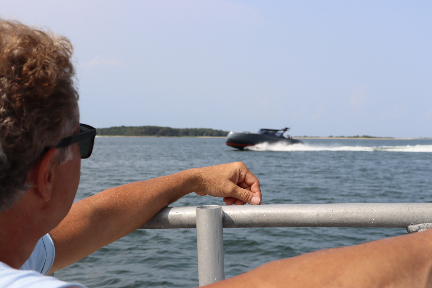 The 1.5-hour nature cruise on the American Beauty is a great way to enjoy some time on the water and learn a bit about the history of Sag Harbor. CAILIN RILEY