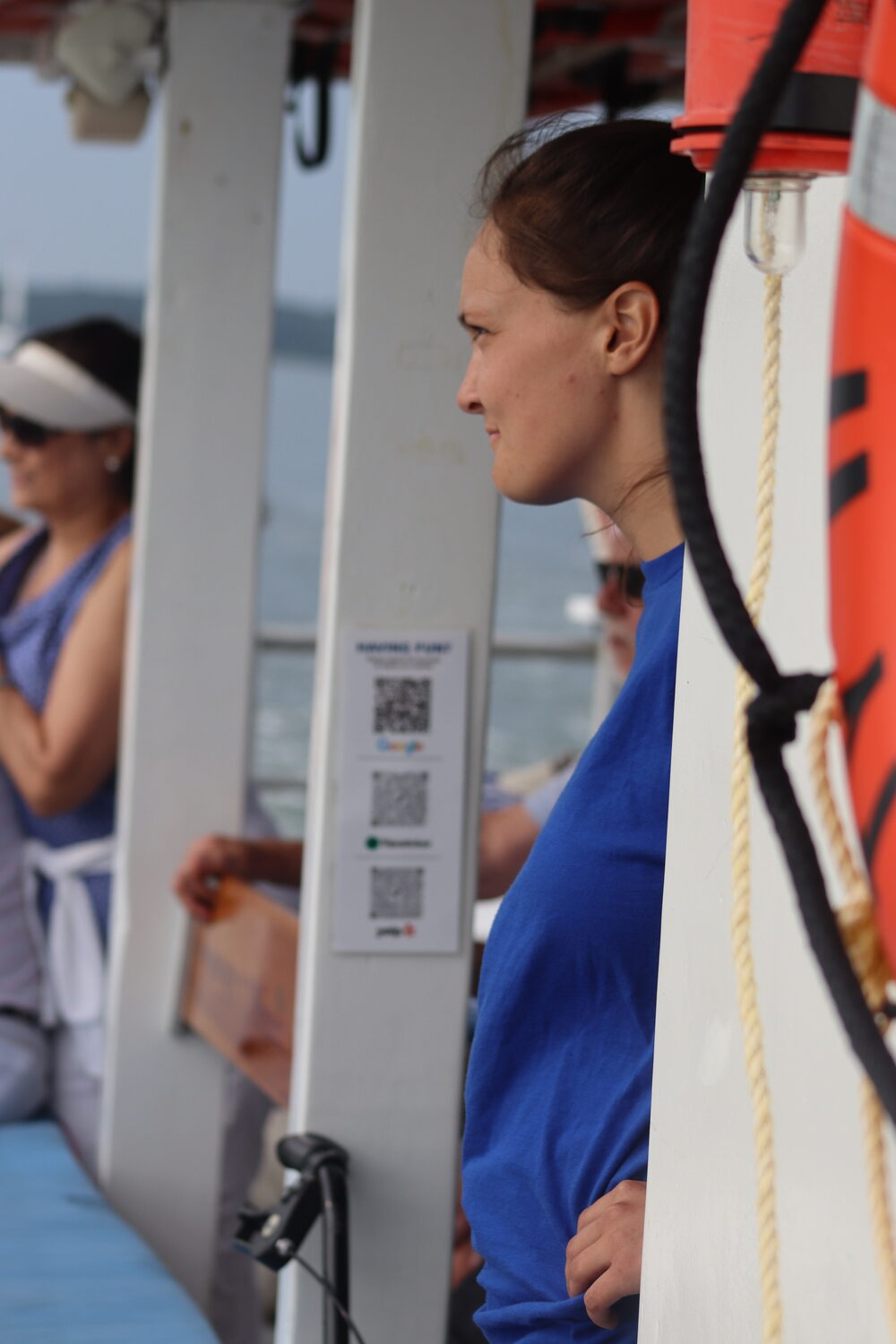 American Beauty first mate Heidi Bucking. CAILIN RILEY