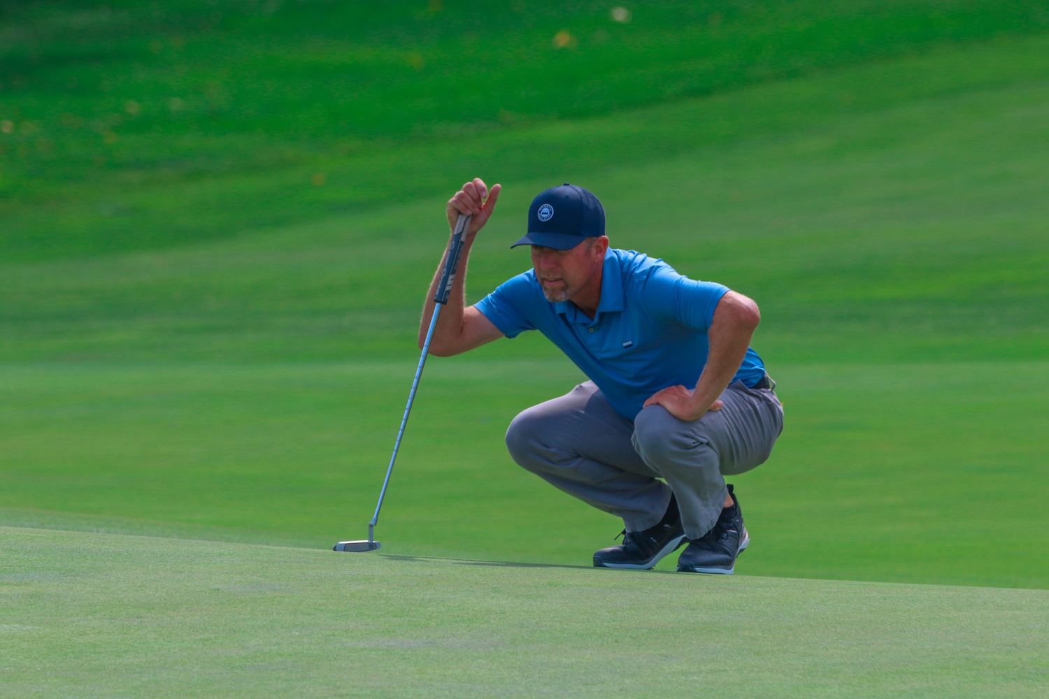 Paul Dickinson, a pro at Atlantic Golf Club, finished in the top 20 of last week's Met PGA Championship held at Noyac Golf Club.   COURTESY METROPOLITAN PGA