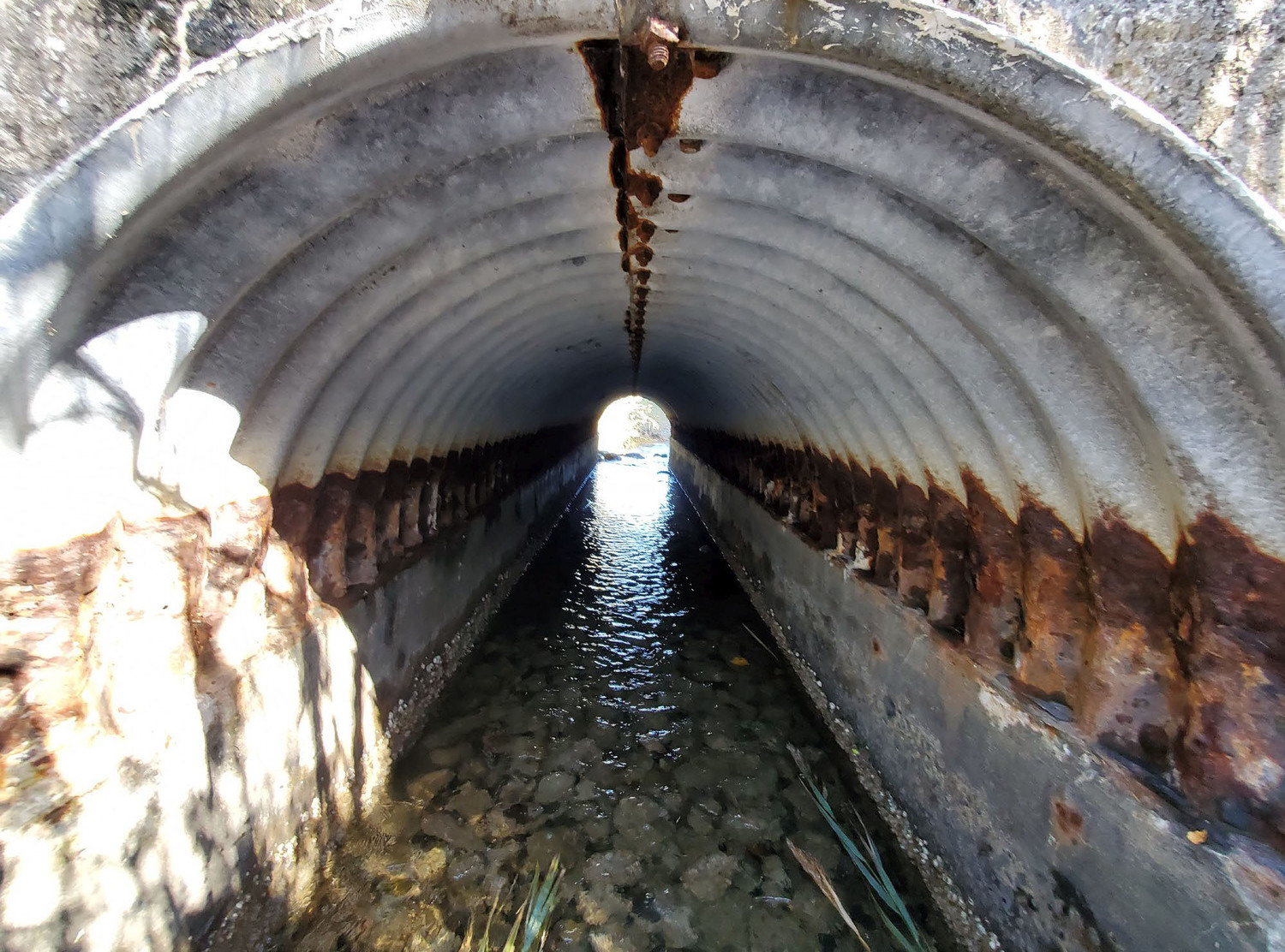 The Old Stone Highway Bridge.    COURTESY EAST HAMPTON TOWN