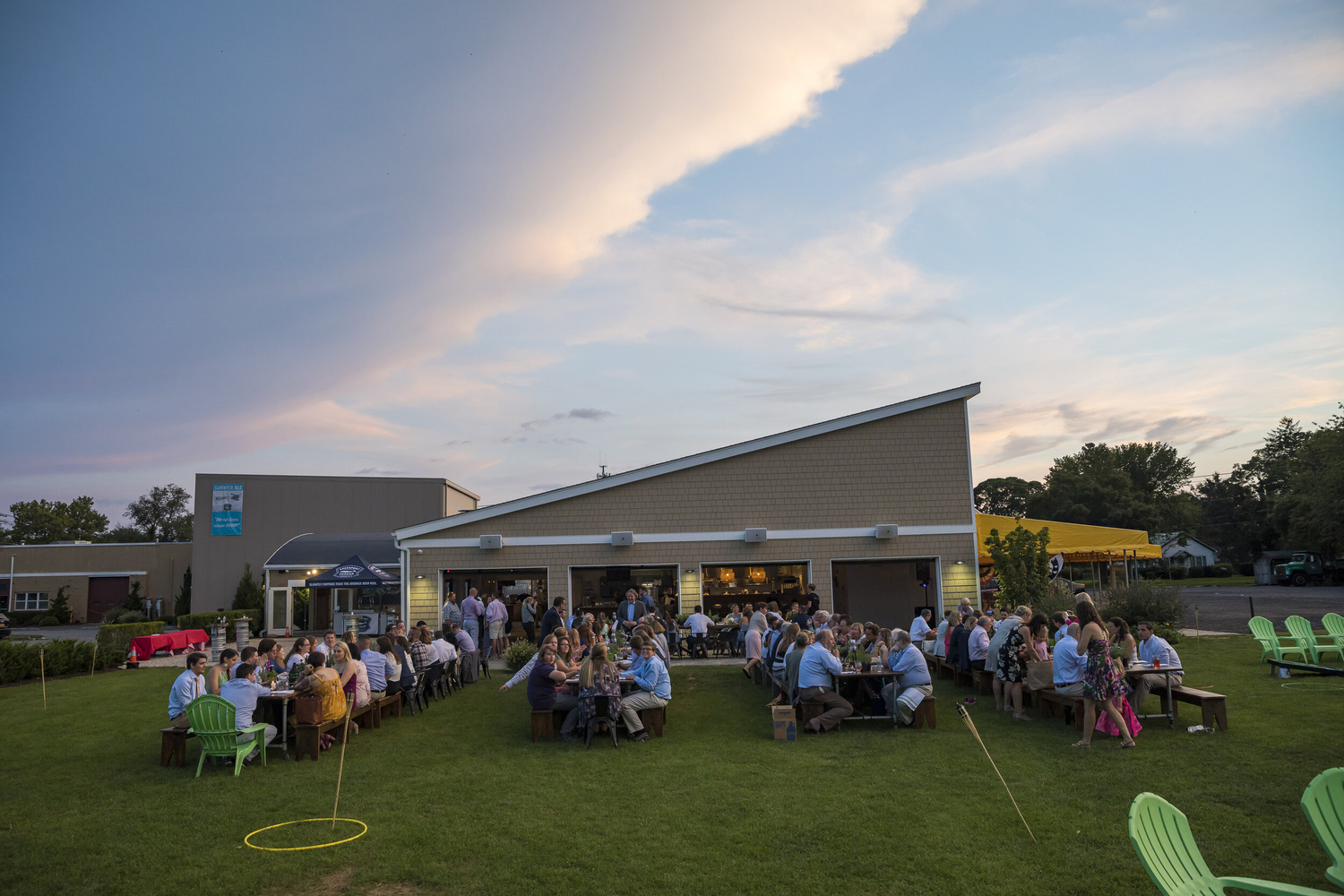 Greenport Harbor Brewing Co. in Peconic.   Courtesy Greenport Harbor Brewing Co.