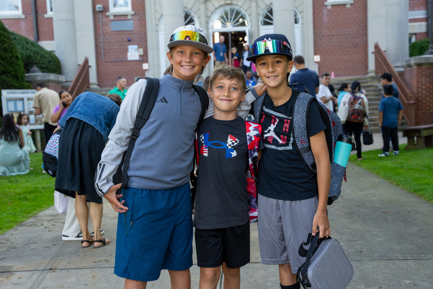 Southampton School District students in all three buildings returned to the classroom on September 4. Among them were the kindergarten class of 2037 and the senior class of 2025. COURTESY SOUTHAMPTON SCHOOL DISTRICT