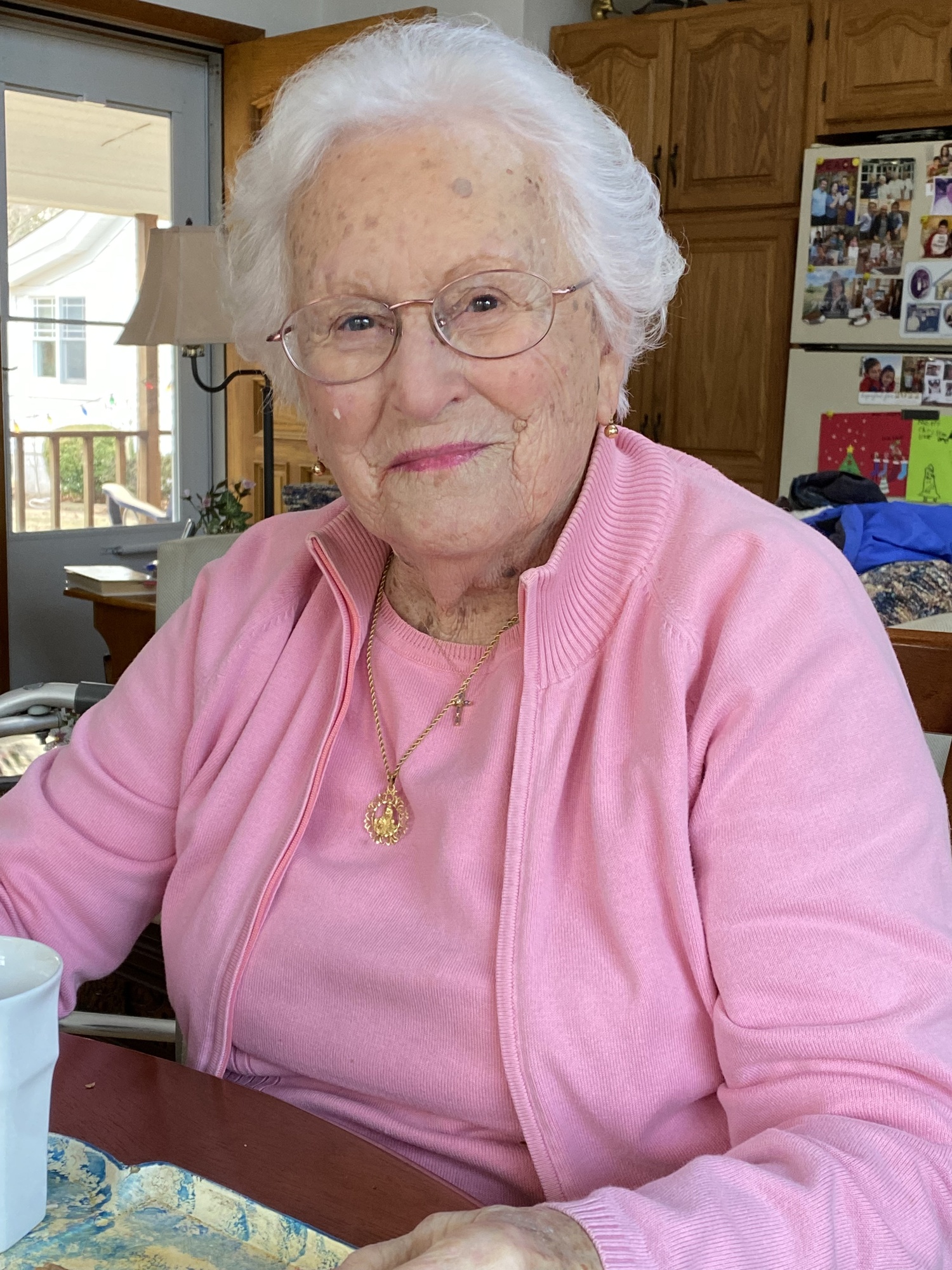 Sylvia Catena Smith turns 100 on September 11. COURTESY SHARON MCGANN