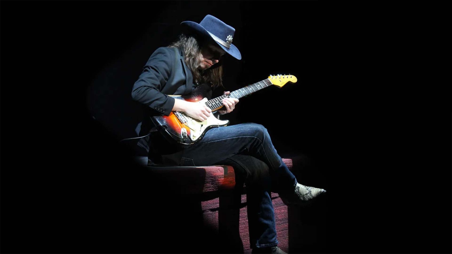 Texas Flood performs a tribute to Stevie Ray Vaughan on September 28 at The Suffolk. COURTESY THE SUFFOLK