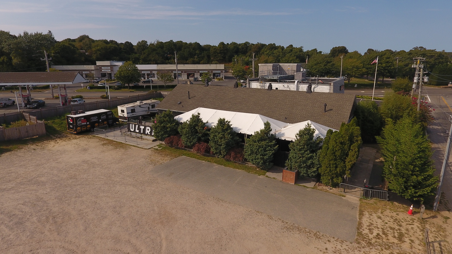 The nightclub building just off County Road 39 that currently host Club Ultra and a male striptease show could be transformed into a cannabis store if approved by Southampton Town.