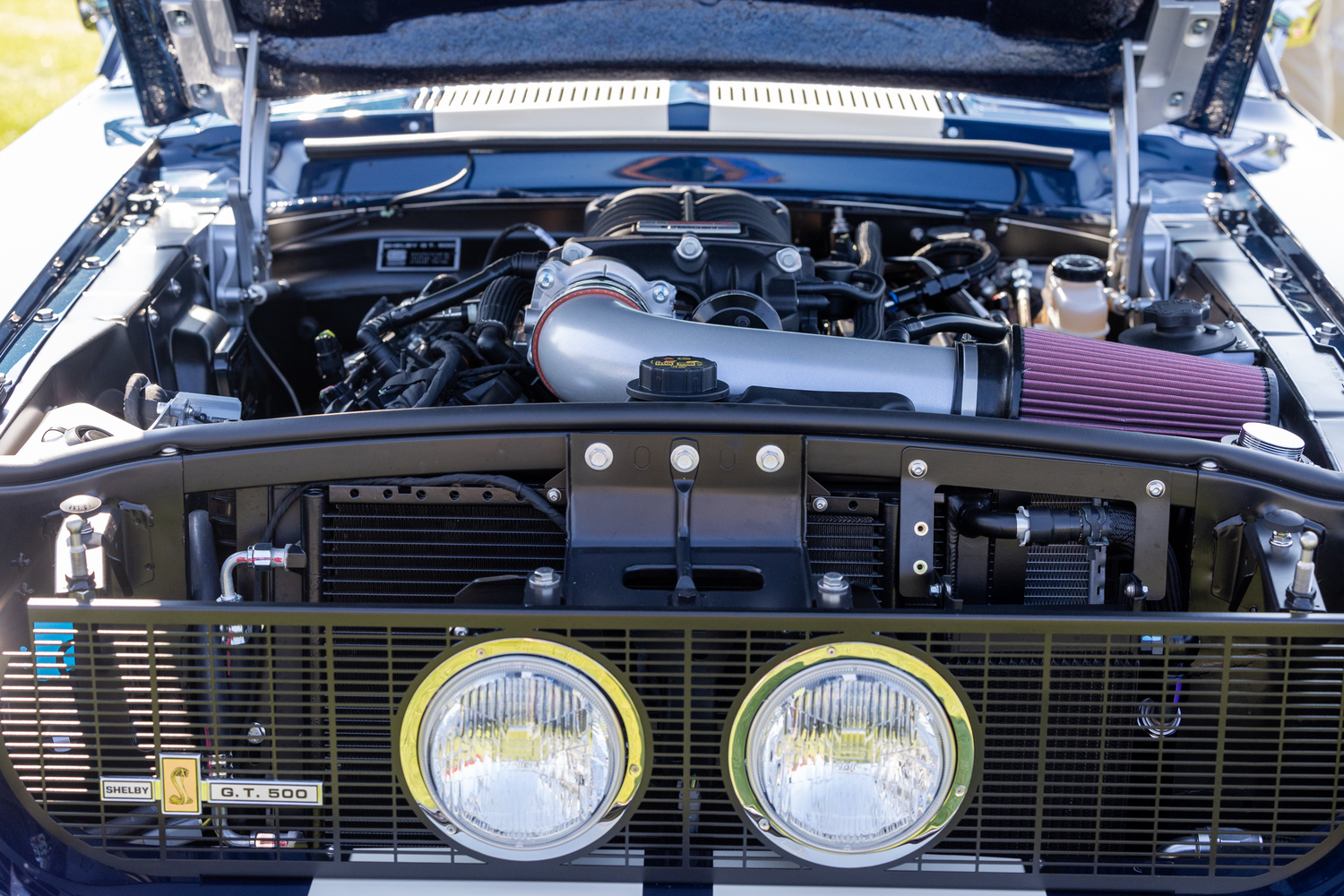 The insides of a Shelby G.T. 500.   RON ESPOSITO