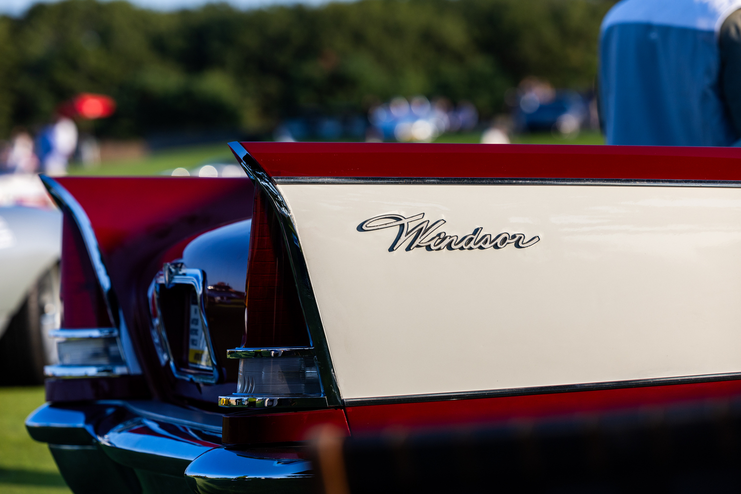 The wing of a Chrysler Windsor.   RON ESPOSITO