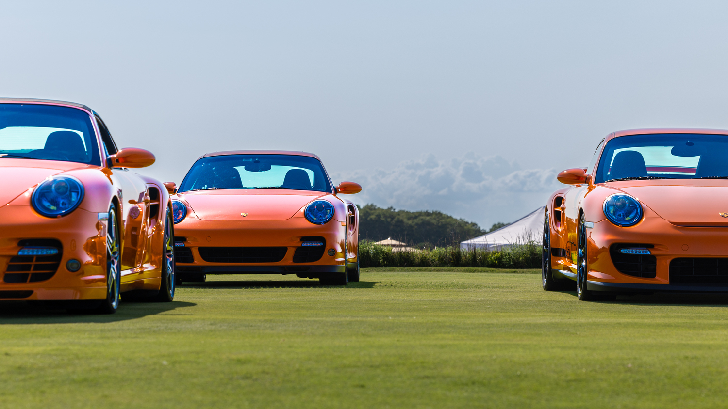 The Porsche section at The Bridge VIII on Saturday afternoon.   RON ESPOSITO